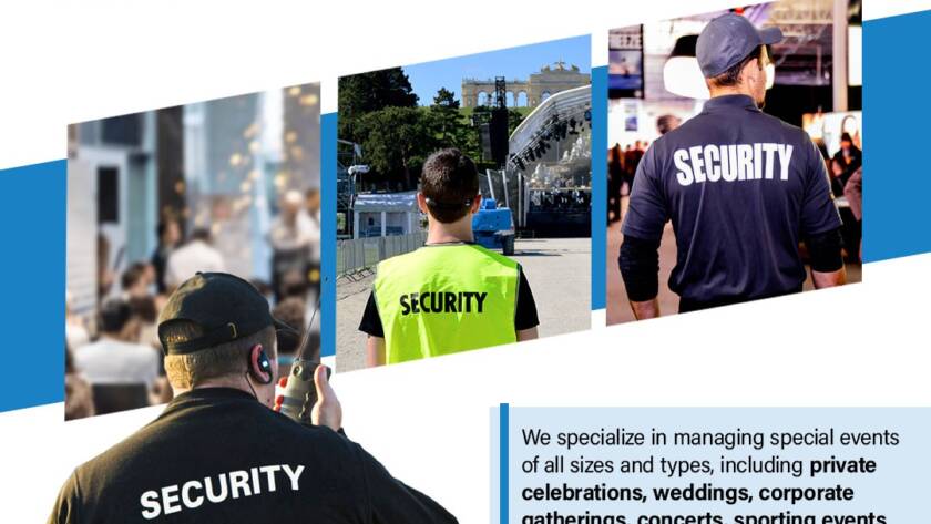 the Right Event Security Services in the UK